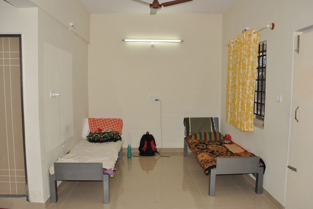 Student hostel room
